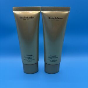 Elizabeth Arden Ceramide Purifying Cream Cleanser 1.7 oz – Set Of 2 - NWOB
